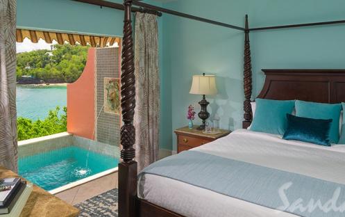 Sunset Bluff Honeymoon Oceanfront One Bedroom Butler Villa Suite with Private Pool - BS (5)